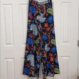 Alice & Olivia Floral Wide Leg Athena Pants